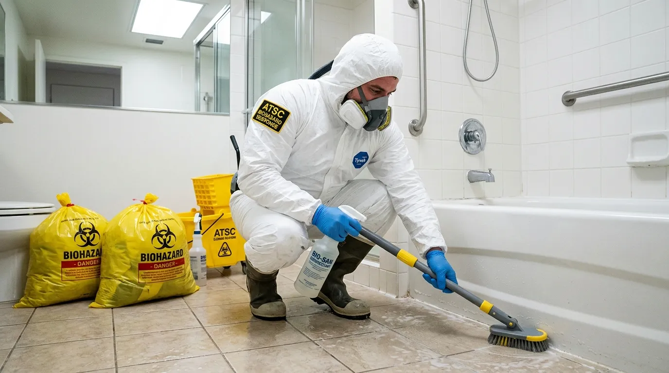 Decontamination equipment deployed for Blood Cleanup in Limerick